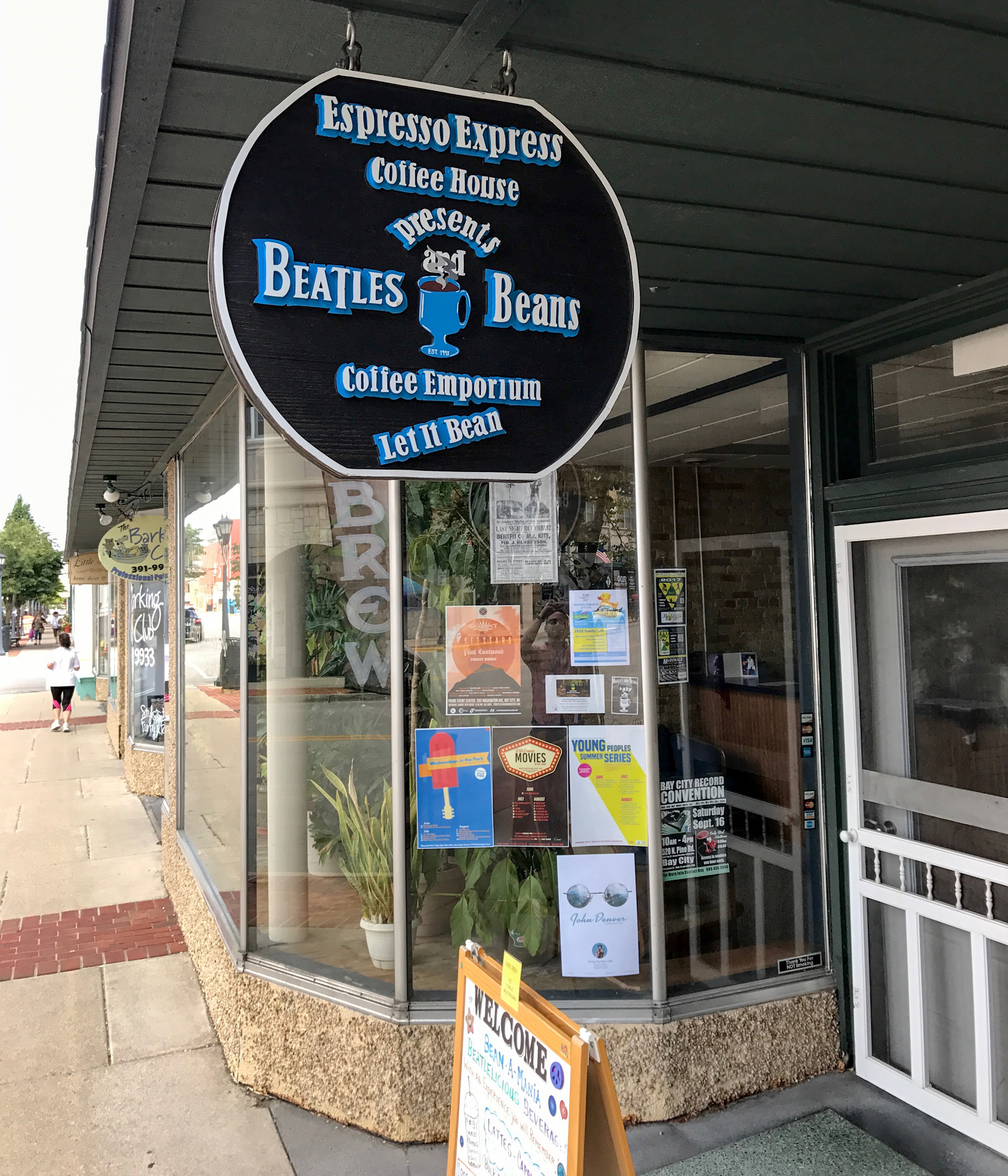 Beatles and Beans Coffee Emporium Bay City, MI Michigan Chews & Brews